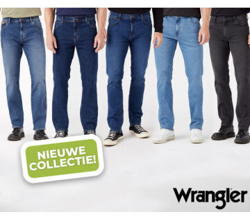 De Wrangler Heren Jeans zijn verkrijgbaar in verschillende maten en wassingen. 